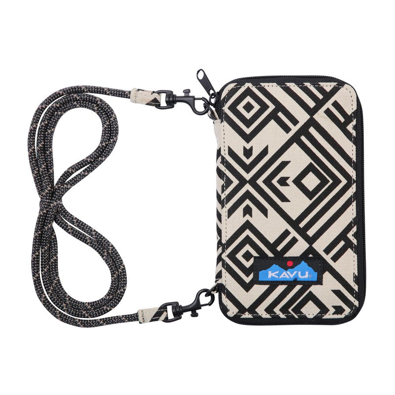 KAVU GO TIME WALLET WITH SHOULDER STRAP
