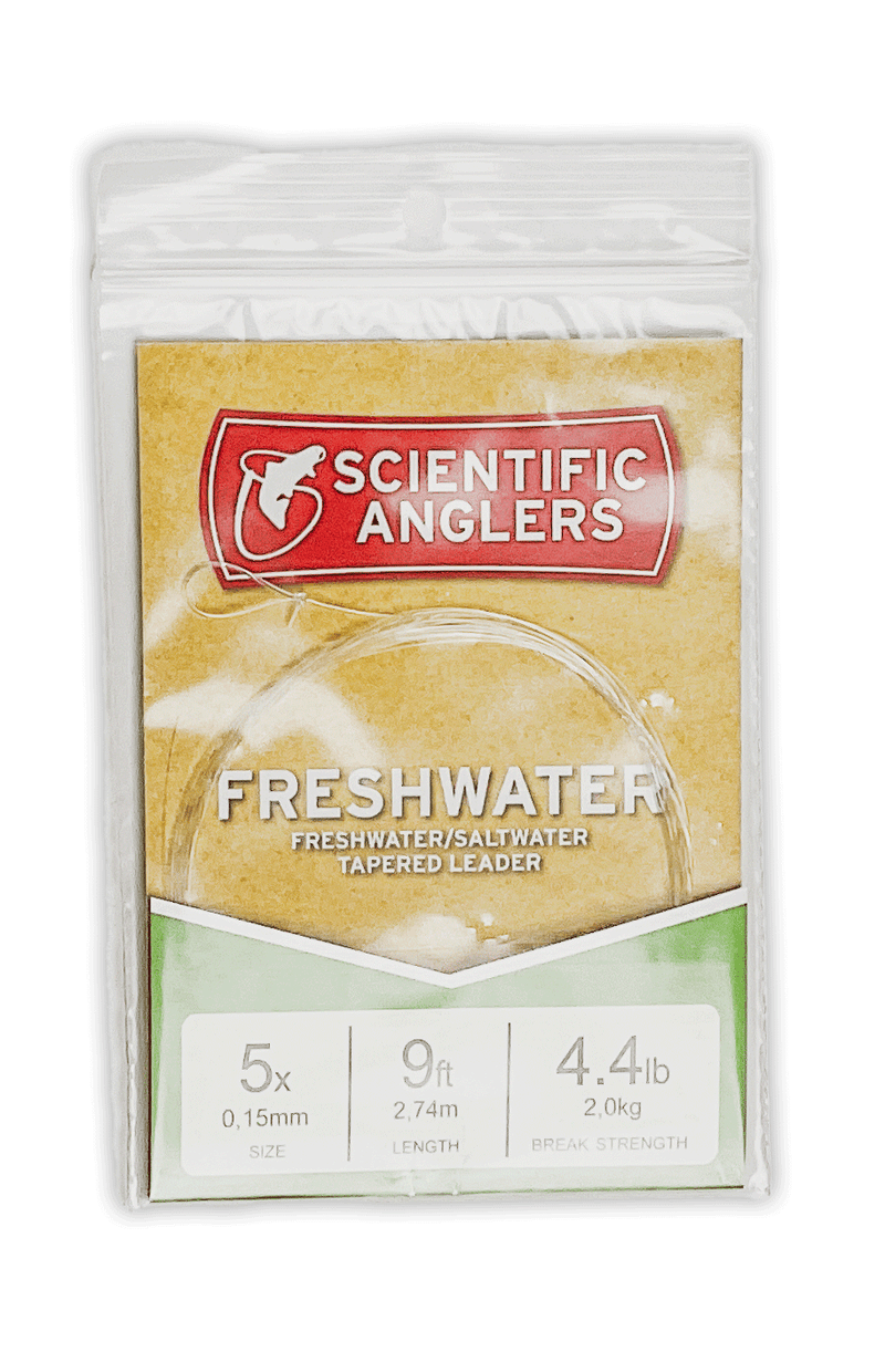 Bas De Ligne Conique Scientific Anglers 9 Pieds - Pour Pêche à La Mouche En Eau Douce (neuf)
