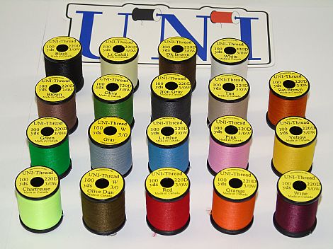 Uni-Thread 8/0 Assorted Colors