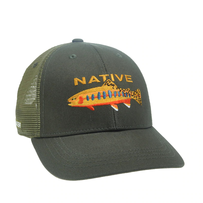 REP YOUR WATER NATIVE GOLDEN TROUT HAT – Wind River Outdoor