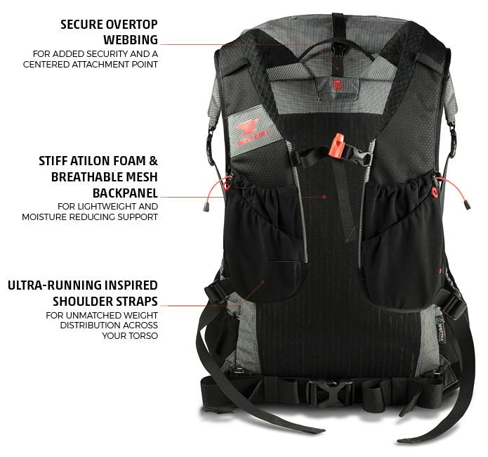 MOUNTAINSMITH ZERK 40L BACKPACK Wind River Outdoor