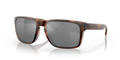 OAK HOLBROOK XL MATTE BROWN TORTOISE PRIZM BLACK