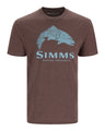 SIMMS M'S WOOD TROUT FILL T-SHIRT