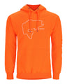 SIMMS M'S BASS OUTLINE HOODY