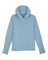 SIM W CHALLENGER SOLAR HOODY - STEEL_BLUE
