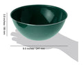 GSI ENAMEL STAINLESS STEEL RIM MIXING BOWL 9.5