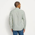 ORVIS TECH CHAMBRAY PLAID WORKSHIRT