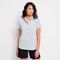 ORVIS W'S TECH CHAMBRAY WORKSHIRT SS