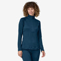 PATAGONIA W CAPILENE MIDWEIGHT ZIP NECK