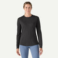 PATAGONIA W LS CAP COOL MERINO BLEND SHIRT