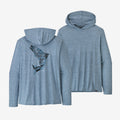 PATAGONIA MENS CAPILENE COOL DAILY GRAPHIC HOODIE