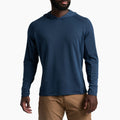 KHL M INFLUX HOODY - INK BLUE
