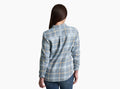 KHL W WHISPER FLANNEL LS - WINTER SKY