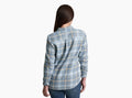 KHL W WHISPER FLANNEL LS - WINTER SKY