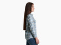 KHL W WHISPER FLANNEL LS - WINTER SKY
