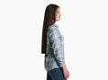 KHL W WHISPER FLANNEL LS - WINTER SKY