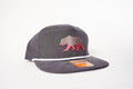 307 BEAR TROUT GRAMPS HAT - CHARCOAL/WHITE