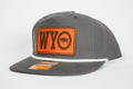 WYO GRAMPS HAT - CHARCOAL/WHITE