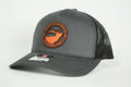 BIG GAME SILHOUETTE TRUCKER - CHARCOAL/BLACK