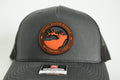 BIG GAME SILHOUETTE TRUCKER - CHARCOAL/BLACK