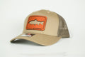 WYO TROUT TRUCKER - PALE KHAKI/LODN