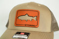 WYO TROUT TRUCKER - PALE KHAKI/LODN