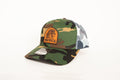 Merica Mullet Eagle Hat | Richardson 112 Leather Patch Trucker Hat