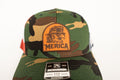 Merica Mullet Eagle Hat | Richardson 112 Leather Patch Trucker Hat