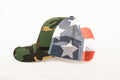 Merica Mullet Eagle Hat | Richardson 112 Leather Patch Trucker Hat