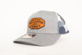 Back-to-Back World Champions USA Hat | Richardson 112 Leather Patch Trucker Hat