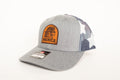 Merica Mullet Eagle Hat | Richardson 112 Leather Patch Trucker Hat