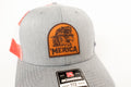 Merica Mullet Eagle Hat | Richardson 112 Leather Patch Trucker Hat