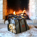 White Duck Outdoor Firewood Log Carriers