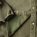 PONCHO M THE HIDALGO LS DENIM