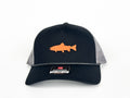 TROUT CUT OUT TRUCKER - BLK/CHAR/CHAR