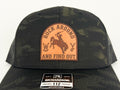 BUCK AROUND AND FIND OUT TRUCKER - MULTICAMBLK/BLK