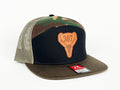 WROC 307 DEADHEAD 7 PANEL - BLK/CAMO/LODEN