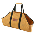 White Duck Outdoor Boat Shape Canvas Firewood Log Carriers