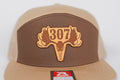 307 DEADHEAD 7 PANEL - BROWN/KHAKI