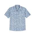 SIM LAUNCH SS SHIRT - FISH_STEEL_BLUE
