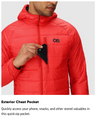 OUTDOOR RESEARCH M SUPERSTRAND XT HOODIE
