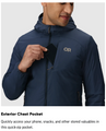 OUTDOOR RESEARCH M VESPER INSULATED HOODIE