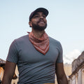 Bandana Towel: Paisley Red