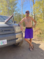 PURPLE RAIN UNISEX ADVENTURE KILT