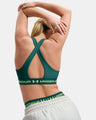UA CROSSBACK MID BRA - RACK_GREEN