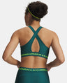 UA CROSSBACK MID BRA - RACK_GREEN