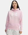 UNDER ARMOUR W RIVAL FLEECE BIG LOGO P/O