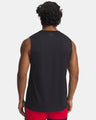 UA M VANISH ENERGY SLEEVELESS - BLACK