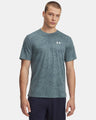 UA M TECH TEE PIXELATE - BLUE
