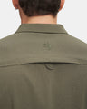 UA M EXPLOR AIRVENT WOVEN - MARINE_OD_GREEN
